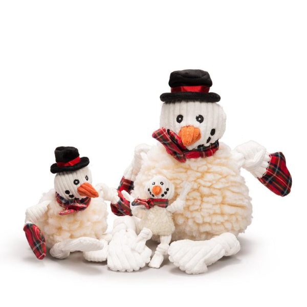 HuggleHounds Fluffer Knottie McSnowy Snowman (Large) For Sale