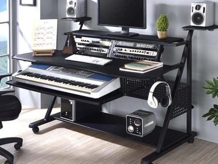 ACME Willow Music Desk, Black Finish - The Perfect Music Desk for Musicians For Discount