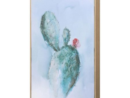 Desert Bloom Hand Painted Giclee - Beautiful Artwork for Home Decor Cheap