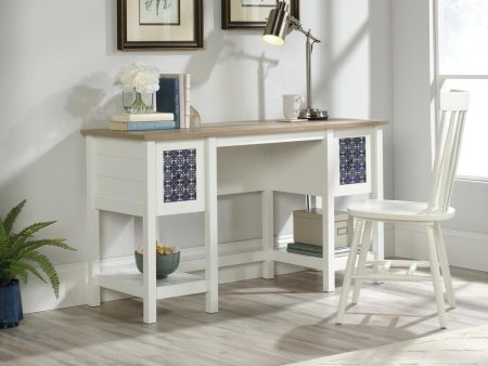 Cottage Road Desk Soft White - Charming Style and Design for Your Home Office Supply