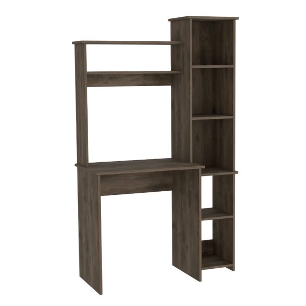 Aramis Desk With Hutch, Five Shelves For Cheap