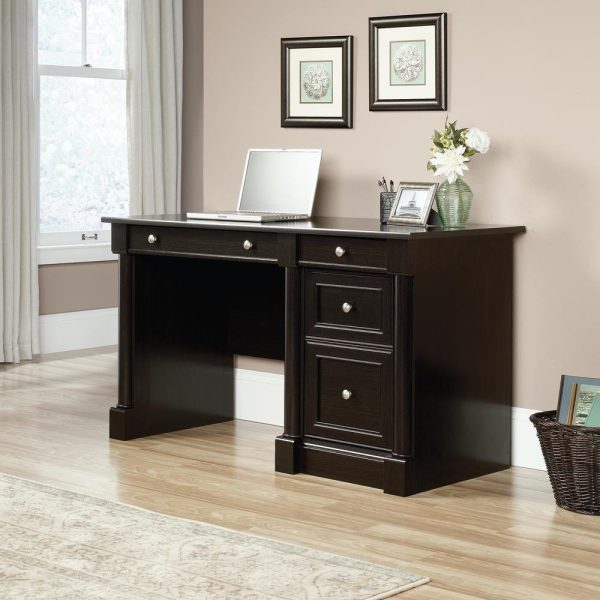 Palladia Computer Desk Woa - Contemporary Desk with Spacious Work Surface Online Sale