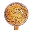 Echo Valley 8284 Amber Cranium Gazing Globe Outdoor, Orange on Sale