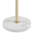 INK+IVY Holloway Floor Lamp - Modern Style, Gold Finish For Sale