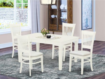 Dining Table- Table Leg Dining Chairs, WEVA5-LWH-C on Sale