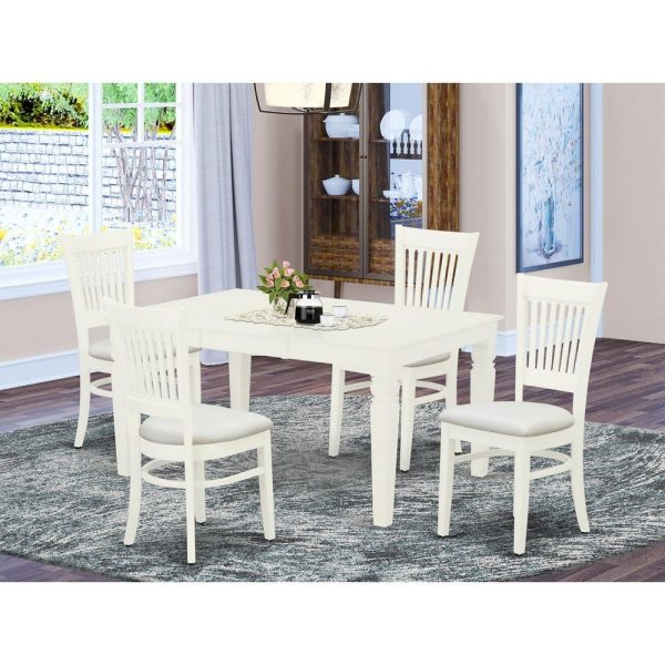 Dining Table- Table Leg Dining Chairs, WEVA5-LWH-C on Sale