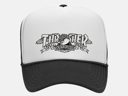 MAG BANNER TRUCKER HAT WHITE Sale