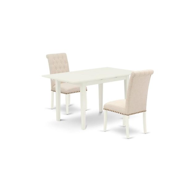 Dining Table- Dining Chairs, NOBR3-LWH-02 Fashion