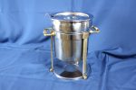 Soup Chafer with brass trim Fashion