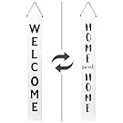 Wooden Welcome Sign for Front Porch - Standing, Sign Online now