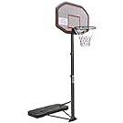 aokung Family Portable Basketball Hoop & Goals with 43  Impact Backboard Basketball System Height Adjustable 6.5ft - 10ft for Youth and Adults Indoor Outdoor Fashion