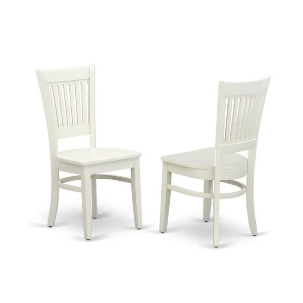 Dining Table- Table Leg Dining Chairs, LGVA5-LWH-W For Sale