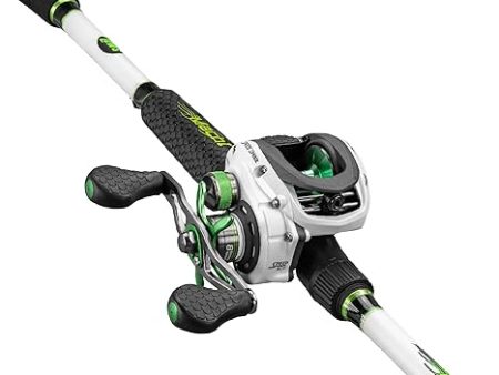 Mach 1 SLP Baitcast Reel and Fishing Rod, Green For Discount