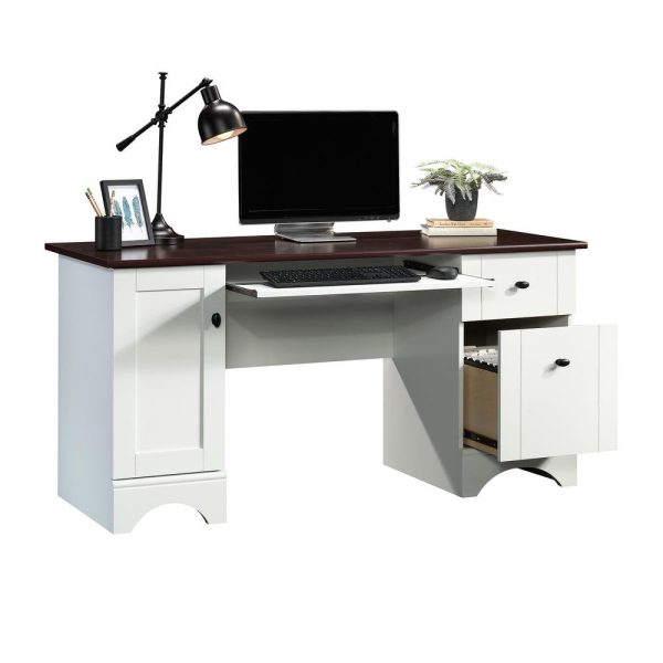 Computer Desk Sw - Modern Home Office Desk with Storage For Cheap