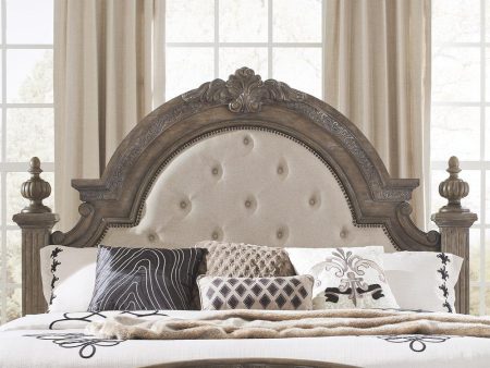 Queen Uph Poster Headboard - Traditional Brown | Shop Now Online now