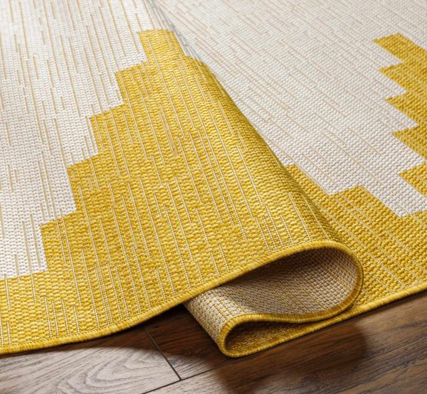 Boutique Rugs - Djugun Yellow Outdoor Rug Cheap