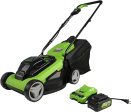 Greenworks 24V 13-Inch Cordless (2-In-1) Push Lawn, USB Hub Supply