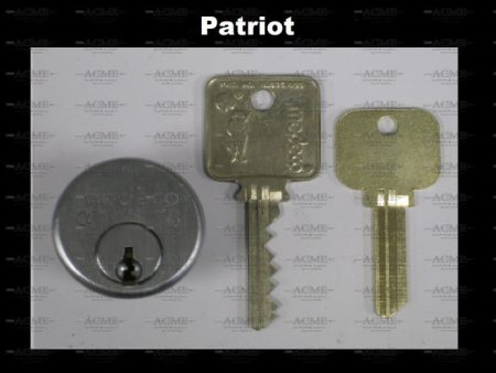 Medeco Patriot Aftermarket Key Blank | AcmeKey.ca USA & Canada Online now