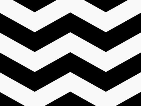 Black and White Chevron Tablecloth For Discount