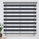 Tonature Zebra Blinds for Windows, Sheer Shades, 71  W x 72  H, Dark Grey For Cheap