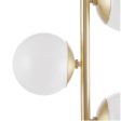 INK+IVY Holloway Floor Lamp - Modern Style, Gold Finish For Sale