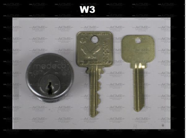 Medeco W3 Aftermarket Key Blank | AcmeKey.ca USA & Canada Discount