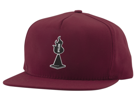 LOGO SNAPBACK - MAROON   OS Hot on Sale