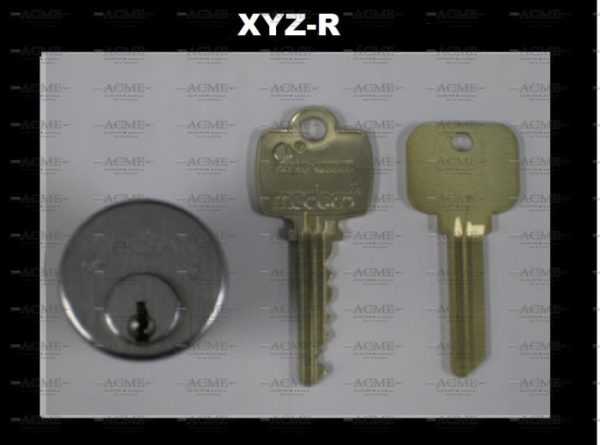 Medeco XYZ Reverse Aftermarket Key Blank | AcmeKey.ca USA & Canada Discount