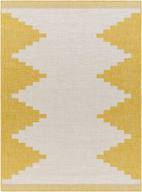 Boutique Rugs - Djugun Yellow Outdoor Rug Cheap