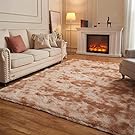 Arbosofe Fluffy Soft Area Rugs for Bedroom Living Room, Beige Shaggy Rugs 6ft x 9ft, Carpet for Kids Room, Throw Rug for Nursery Room, Fuzzy Plush Rug for Dorm, Cute Room Decor for Baby Cheap