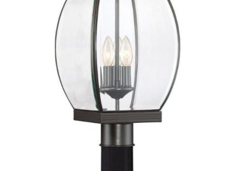 Oasis 3 Light 22 inch Medici Bronze Outdoor Post Lantern on Sale