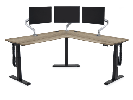 Walker Edison | L-Shaped Standing Desk on Sale