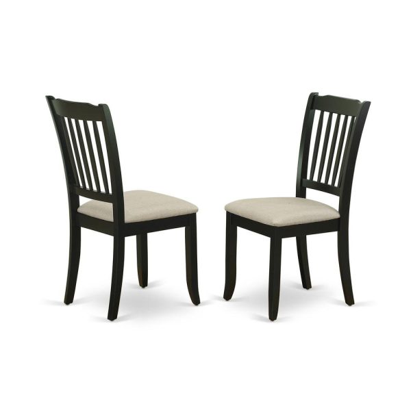 Dining Table- Dining Chairs, NODA3-BLK-C Supply