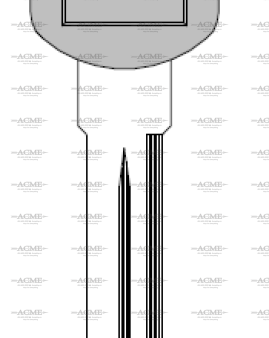 B92-P Key Blank for General Motors Vehicles | AcmeKey.ca USA & Canada Discount