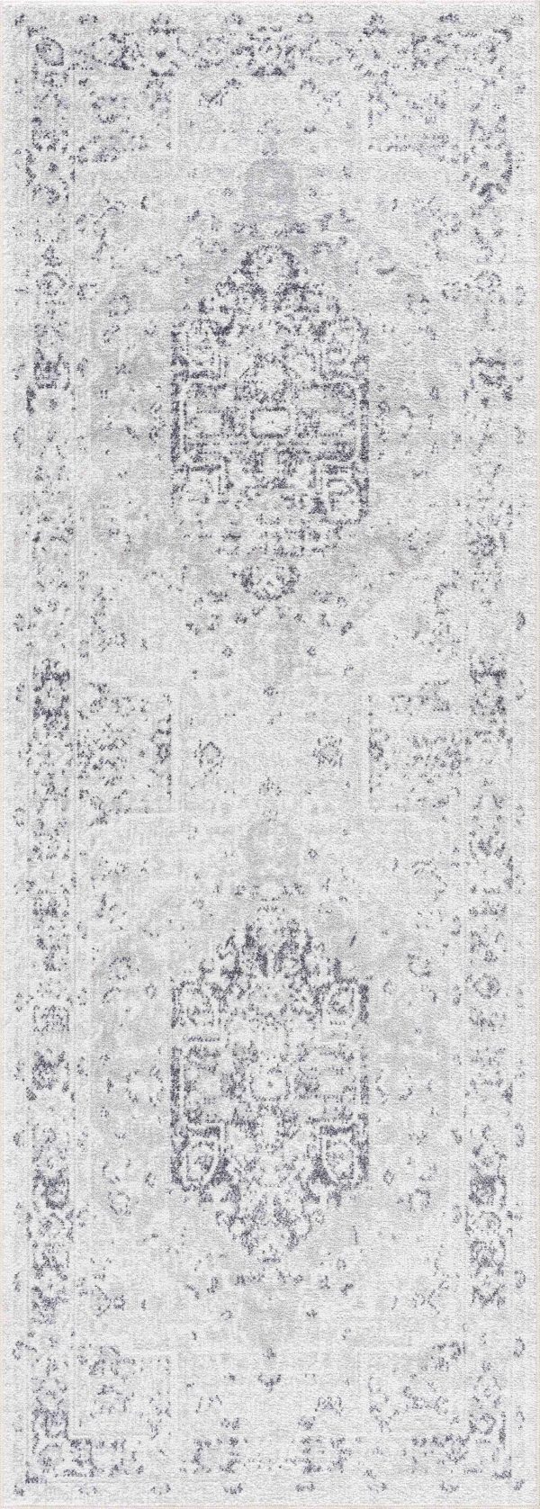 Boutique Rugs - Akram Cream & Antrasit Washable Area Rug on Sale