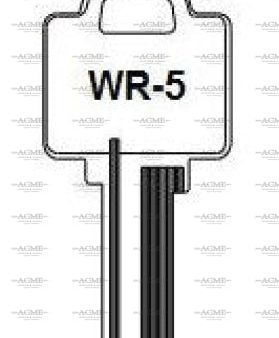 Ilco Taylor N1054WB WR5 Box of 50 Key Blanks for Weiser Locks | AcmeKey.ca USA & Canada Discount