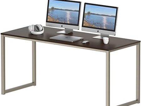 SHW Home Office 55-Inch Computer Desk, Espresso For Sale