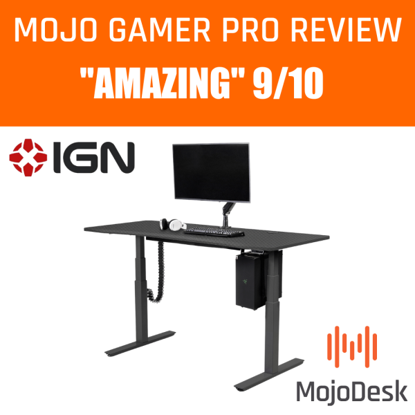 Walker Edison | Standing Gaming Desk + 5 Accessories Gaming Bundle Online Sale