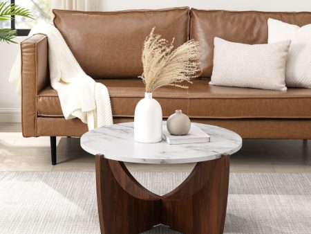 Luna Round Coffee Table Hot on Sale