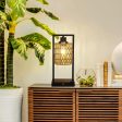 Walker Edison | Boho Rattan Table Lamps Set of 2 on Sale