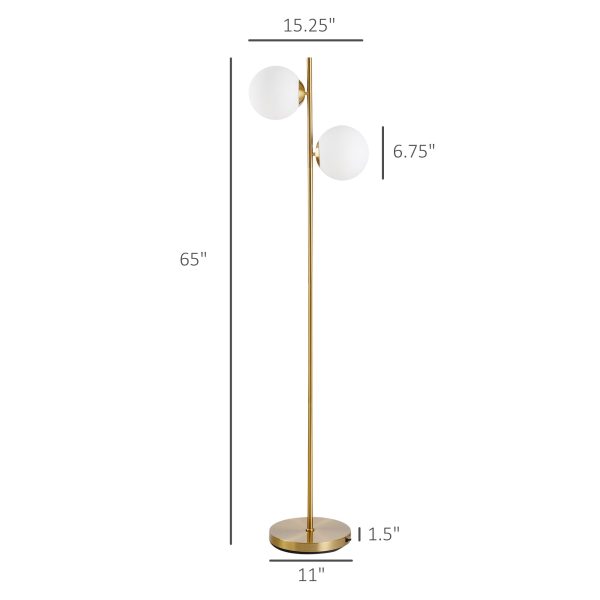 Walker Edison | Minimalist Floor Lamp For Cheap