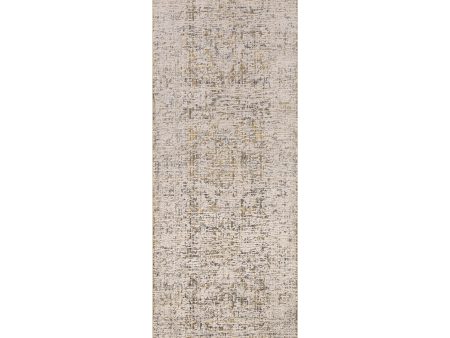 Amethyst Home - Amber Lewis x Loloi Alie Gold   Beige Runner Fashion