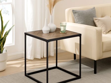 Parquet 20  Square Side Table Hot on Sale