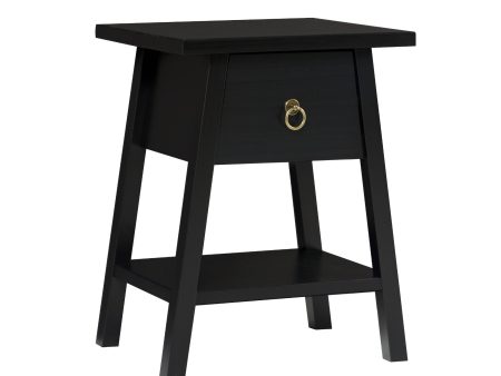 Antheia Modern Minimalist 1-Drawer Nightstand For Cheap