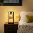 Walker Edison | Boho Rattan Table Lamps Set of 2 on Sale