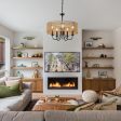 Walker Edison | Modern Farmhouse Chandelier Light Fixture Supply