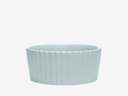 Ripple Dog Food and Water Ceramic Bowl, Cloud Online