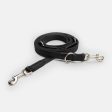 Cloud7: Tivoli Dog Leash in Canvas Leather, Black For Cheap