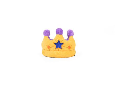 P.L.A.Y. MINI Party Time Plush Dog toys, Canine Crown (mini sized) Online now