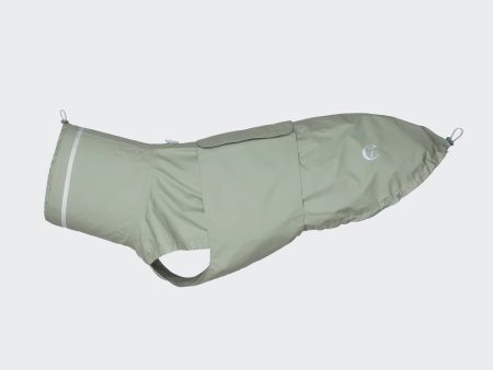 Cloud7 Hamburg Dog Rain Coat in Thyme Green Online Sale